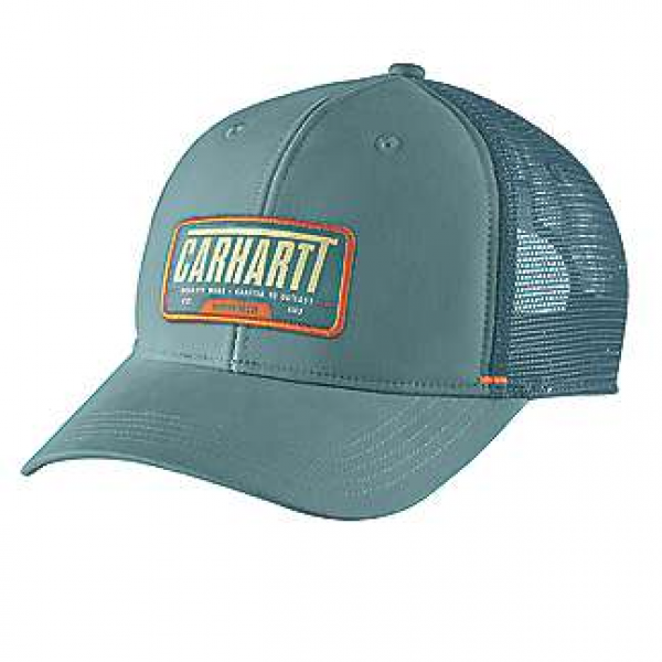 CANVAS MESH-BACK GRAPHIC CAP