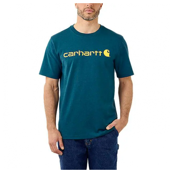 RELAXED FIT HEAVYWEIGHT SHORT-SLEEVE LOGO GRAPHIC T-SHIRT