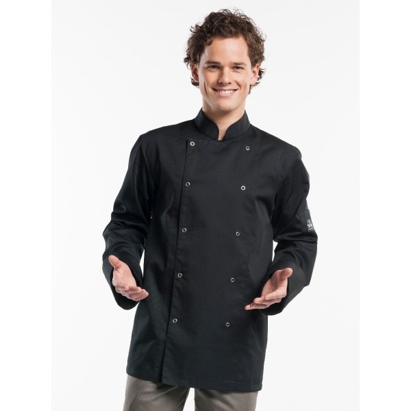 Chef jacket hilton poco wit of zwart